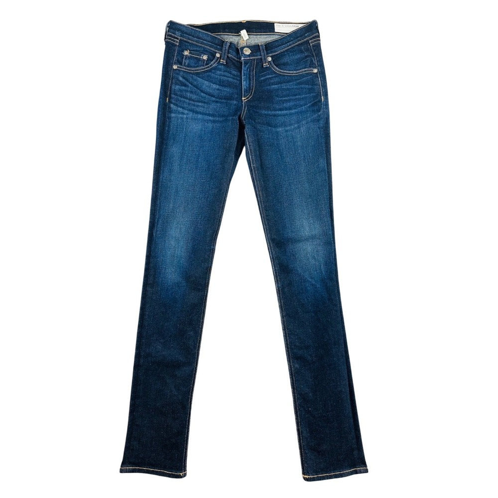 Rag & Bone  Skinny Kensington Jeans Women 26 Blue Dark Wash Indigo USA Cotton‎